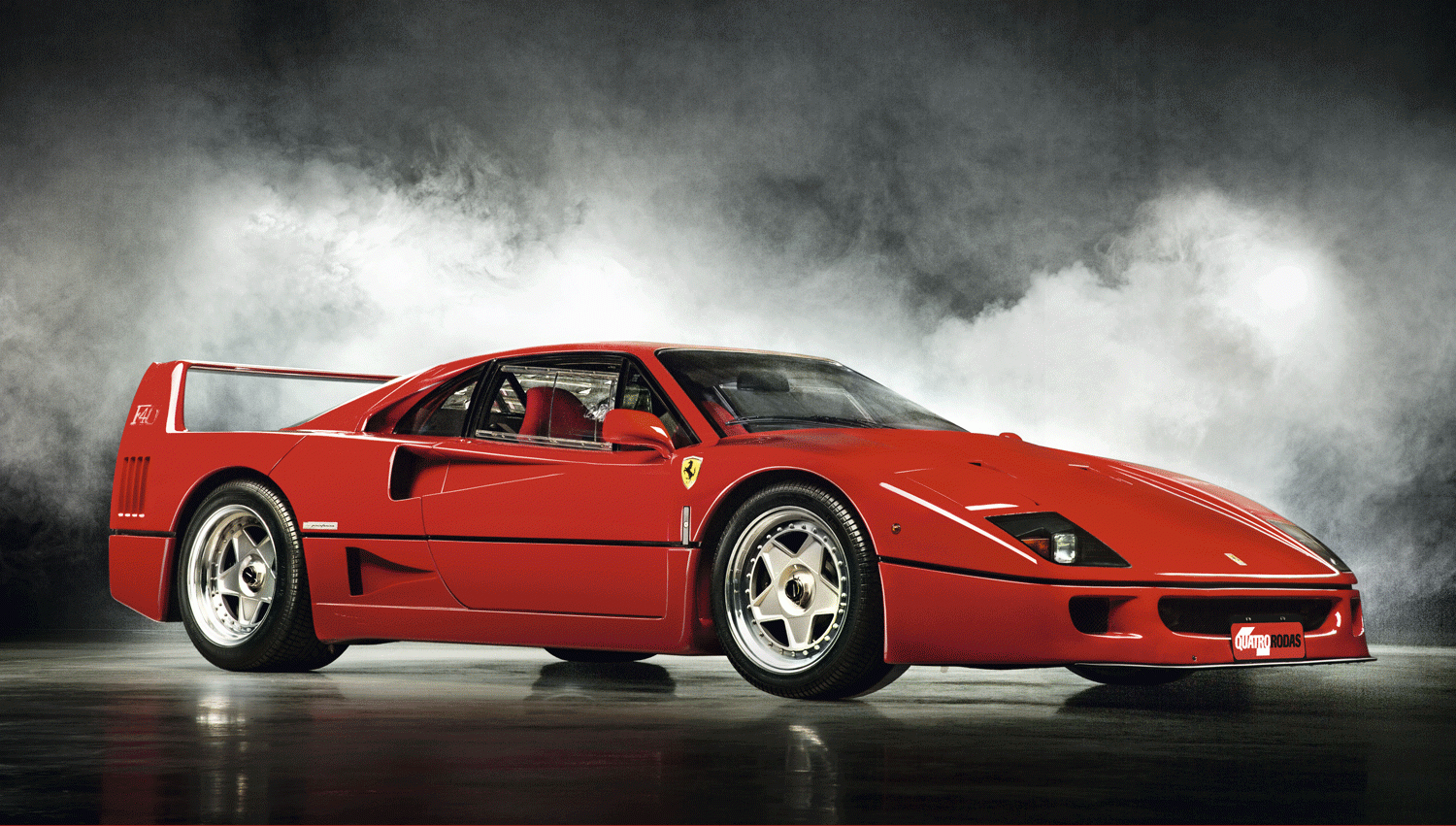 A F40 foi o último carro de rua feito com a aprovação de Enzo Ferrari