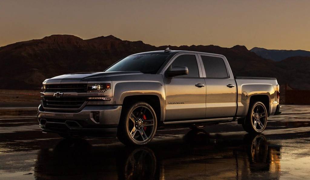 2018 Silverado Performance SEMA Concept with a LT4-style interco