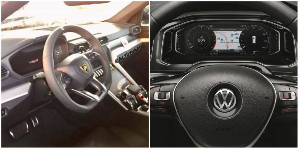 Montagem Interior Lamborghini Urus VW Polo