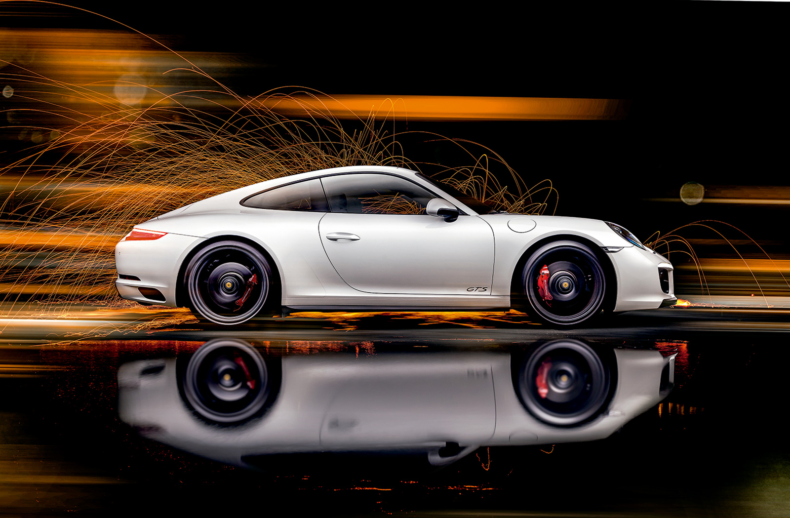  911 GTS behöver 3,6 sekunder för att gå från 0 till 100 km/h