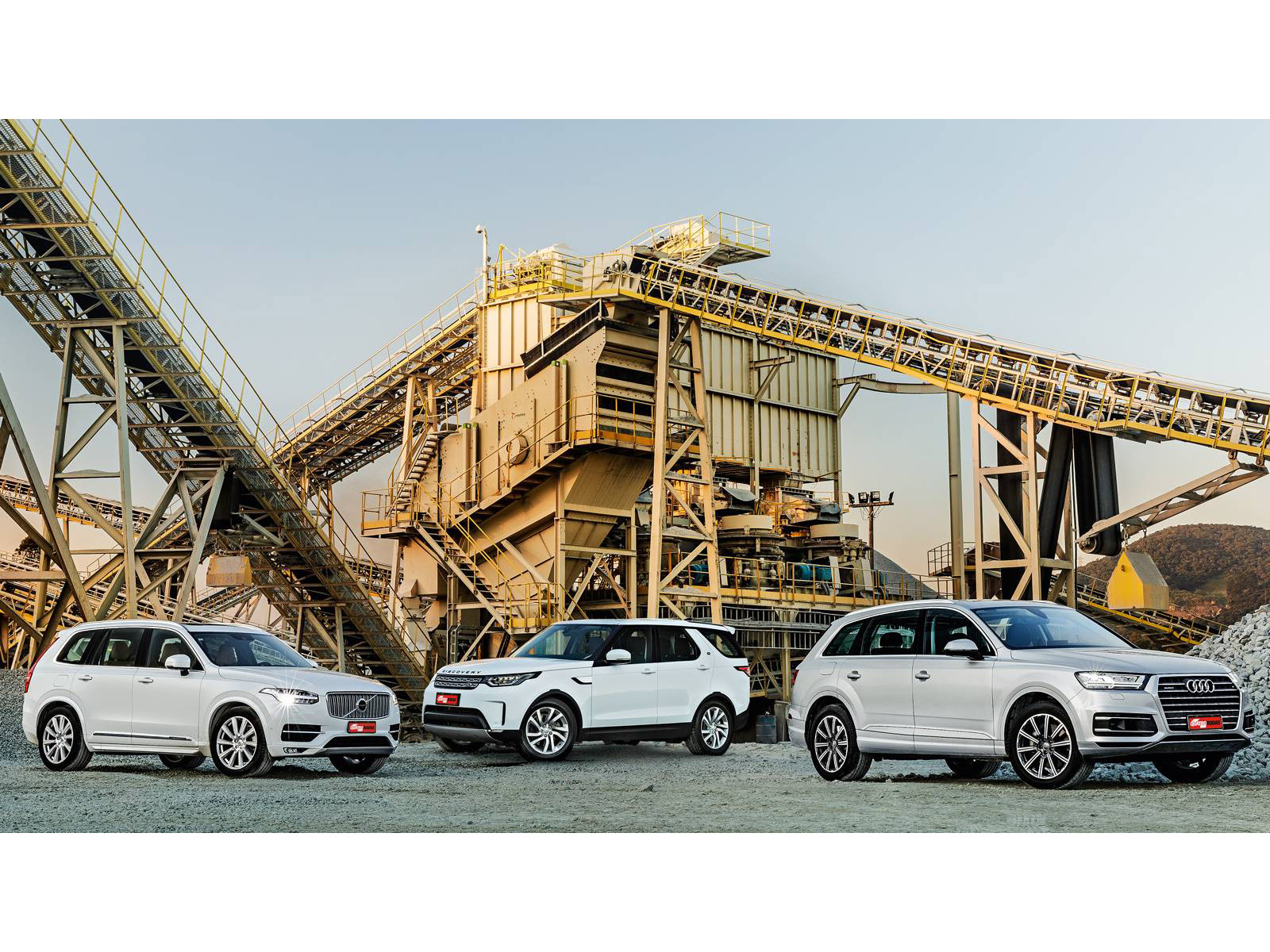 Comparativo SUVs de luxo