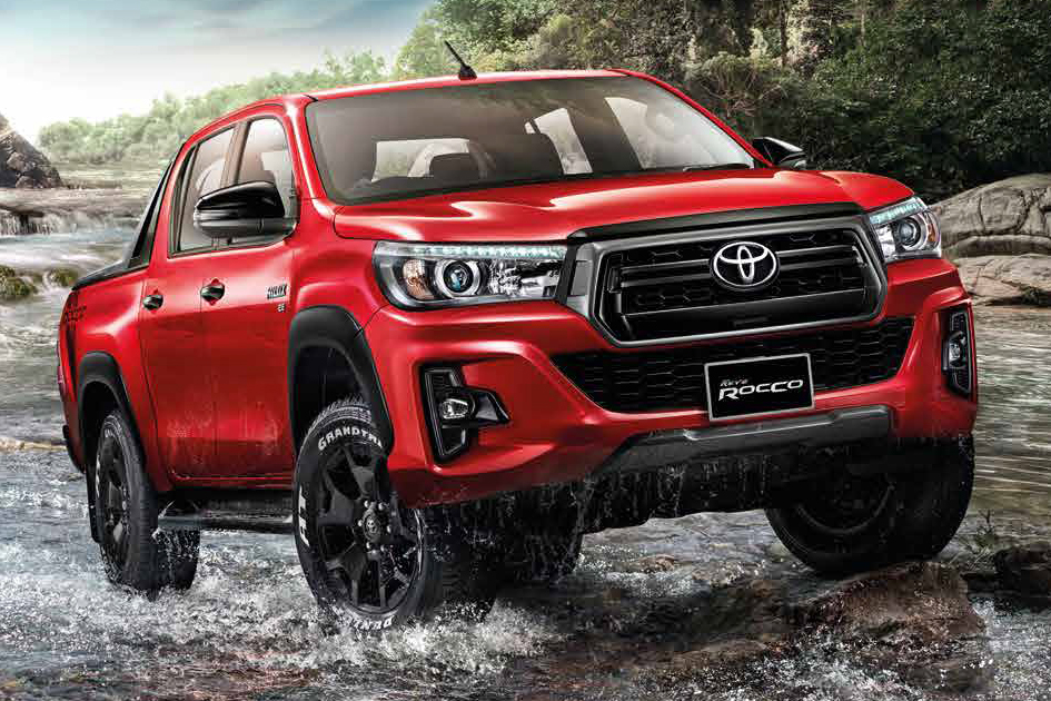 A Hilux 2018 ganha uma nova versão topo de linha na Tailândia