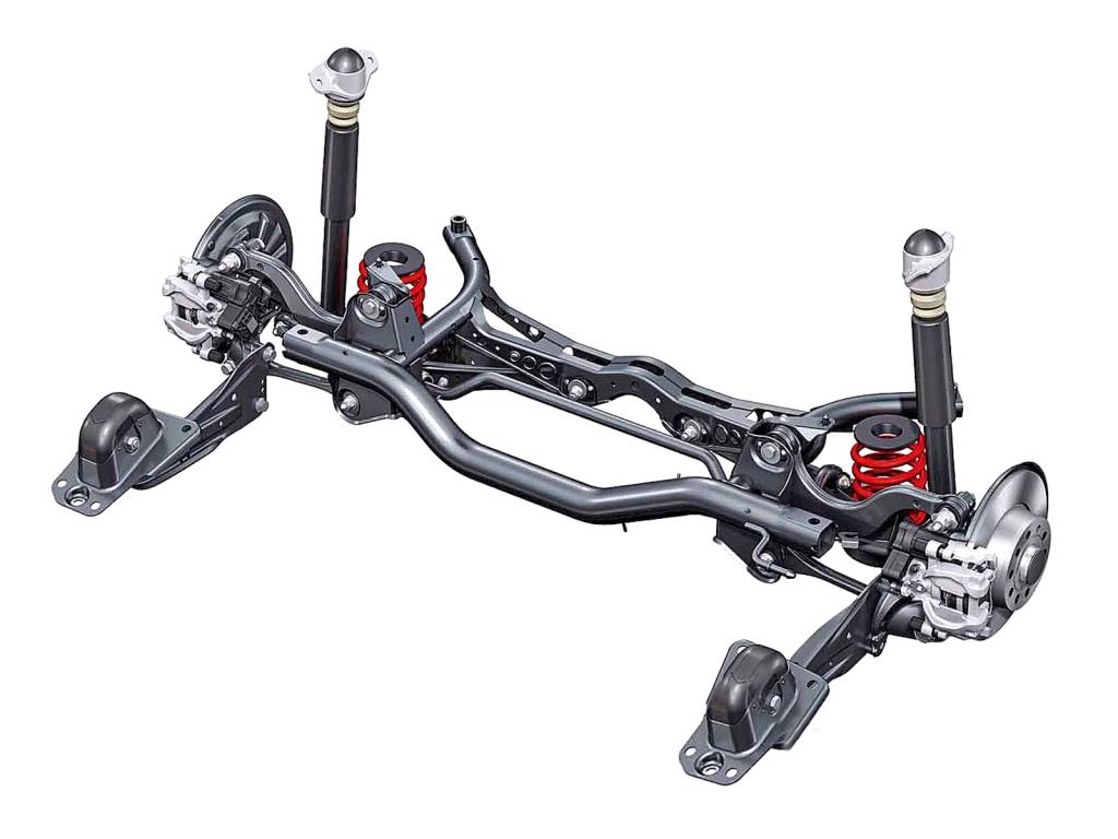 Qual a diferença entre suspensão traseira multilink e eixo de torção?