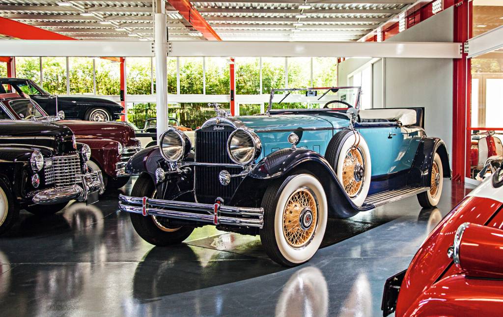 O Packard 1930 foi premiado em um concurso de elegância paulista
