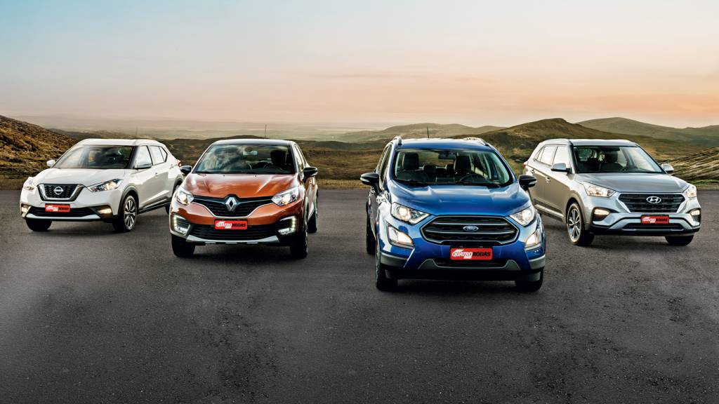 Kicks x Captur x EcoSport x Creta