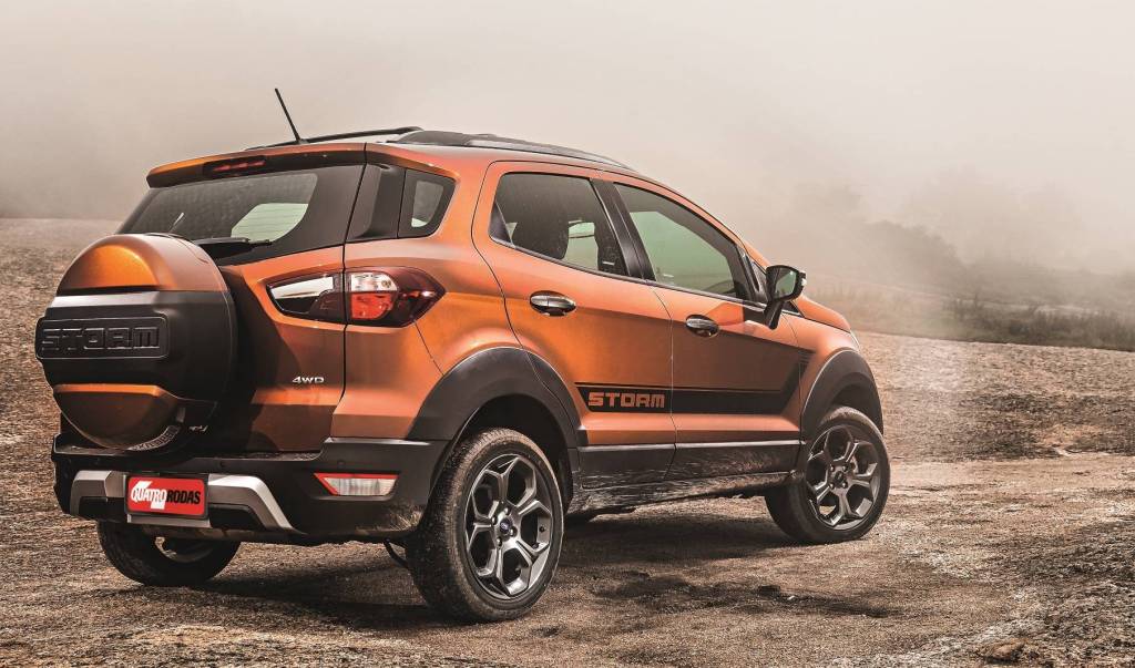 Por R$ 107.790 a topo de linha Storm é a versão mais cara na linha EcoSport