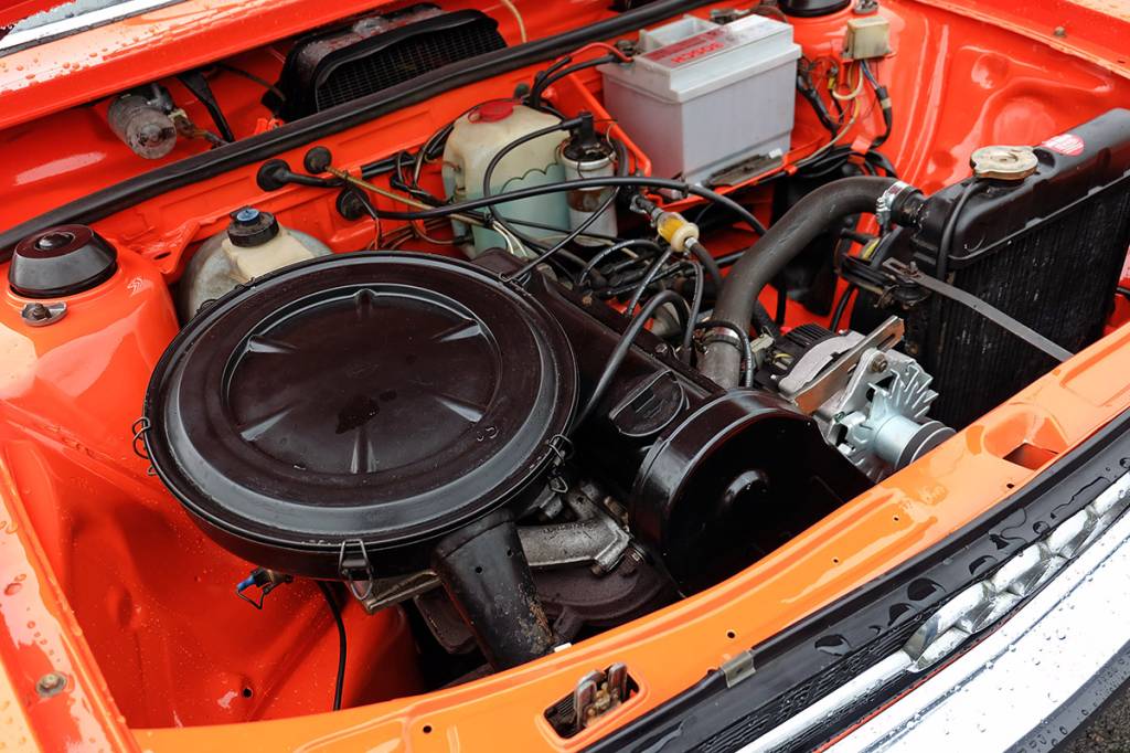 Motor do Audi 80 1972