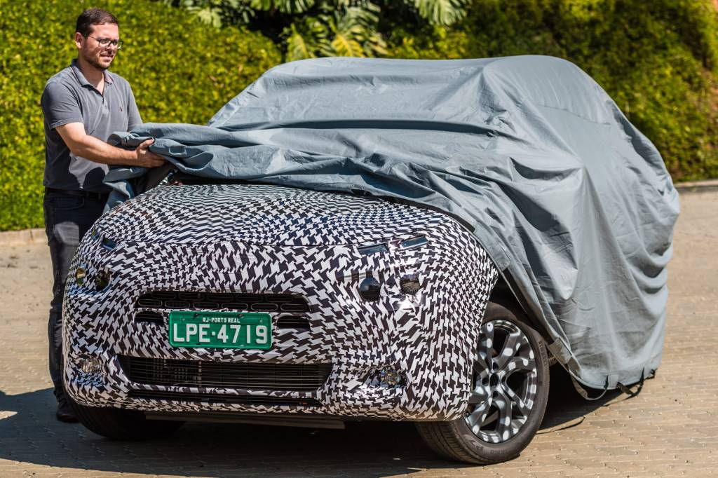Citroën C4 Cactus Protótipo Citroën C4 Cactus Protótipo