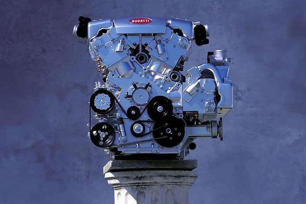 bugatti motor w18