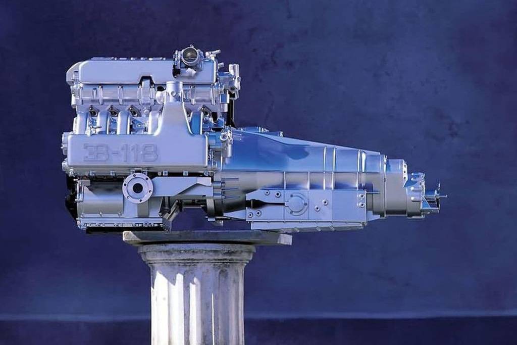 bugatti motor w18