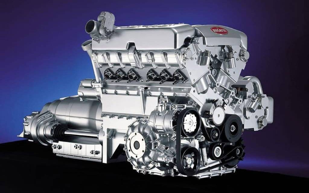 bugatti motor w18