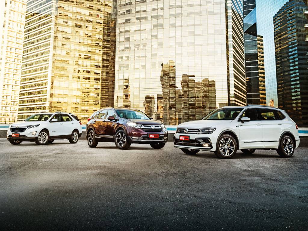 Equinox, CR-V e Tiguan