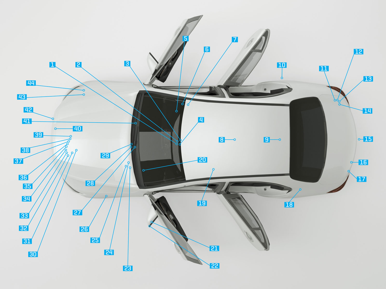 Preços baixos em Relés e Sensores de segurança de carro em Eletrônicos de  Consumo