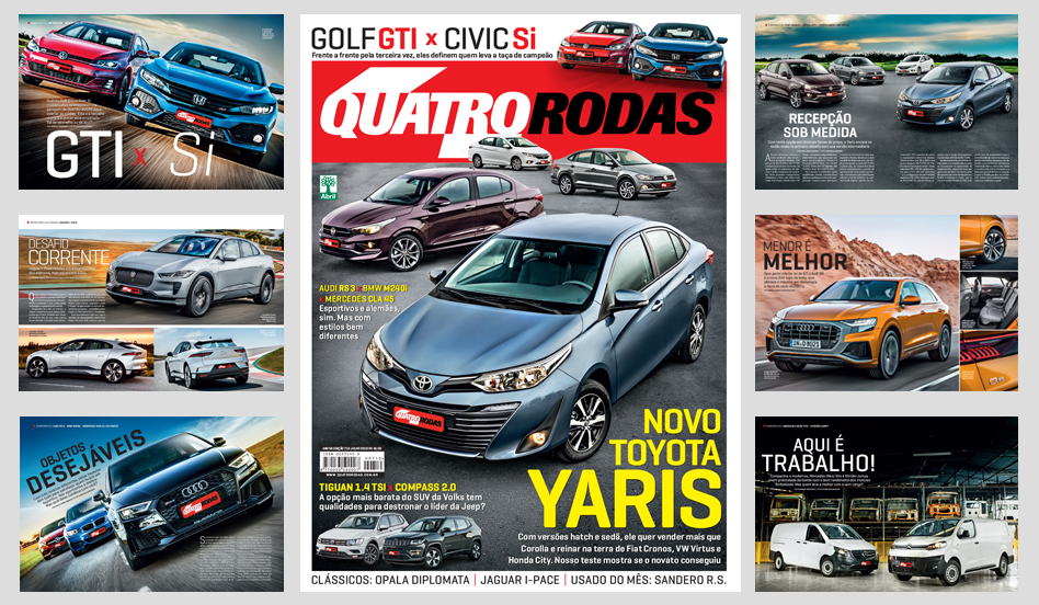 Capa Quatro Rodas ed. 710 Toyota Yaris (2) Capa Quatro Rodas ed. 710 Toyota Yaris (2)