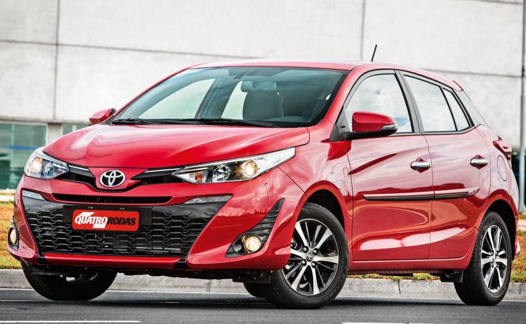 Toyota Yaris Mercado em julho: Toyota Yaris bate Etios; Hyundai Creta sobe 45%