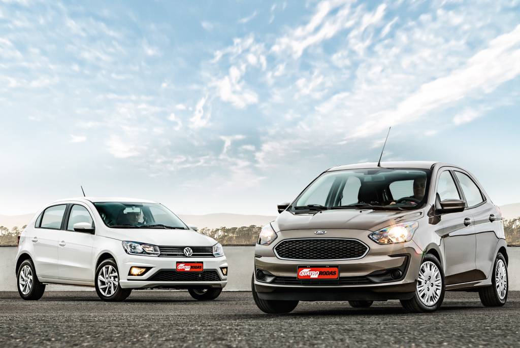 Comparativo: os automáticos VW Gol e Ford Ka se enfrentam