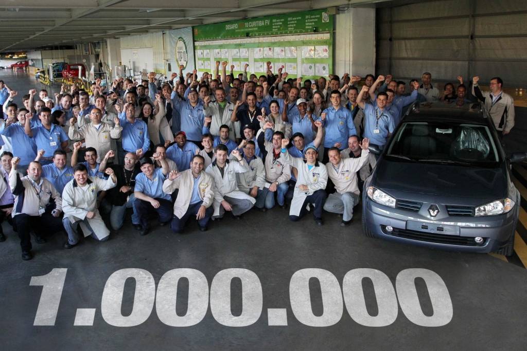 Renault Fábrica 1 milhão Renault Fábrica 1 milhão
