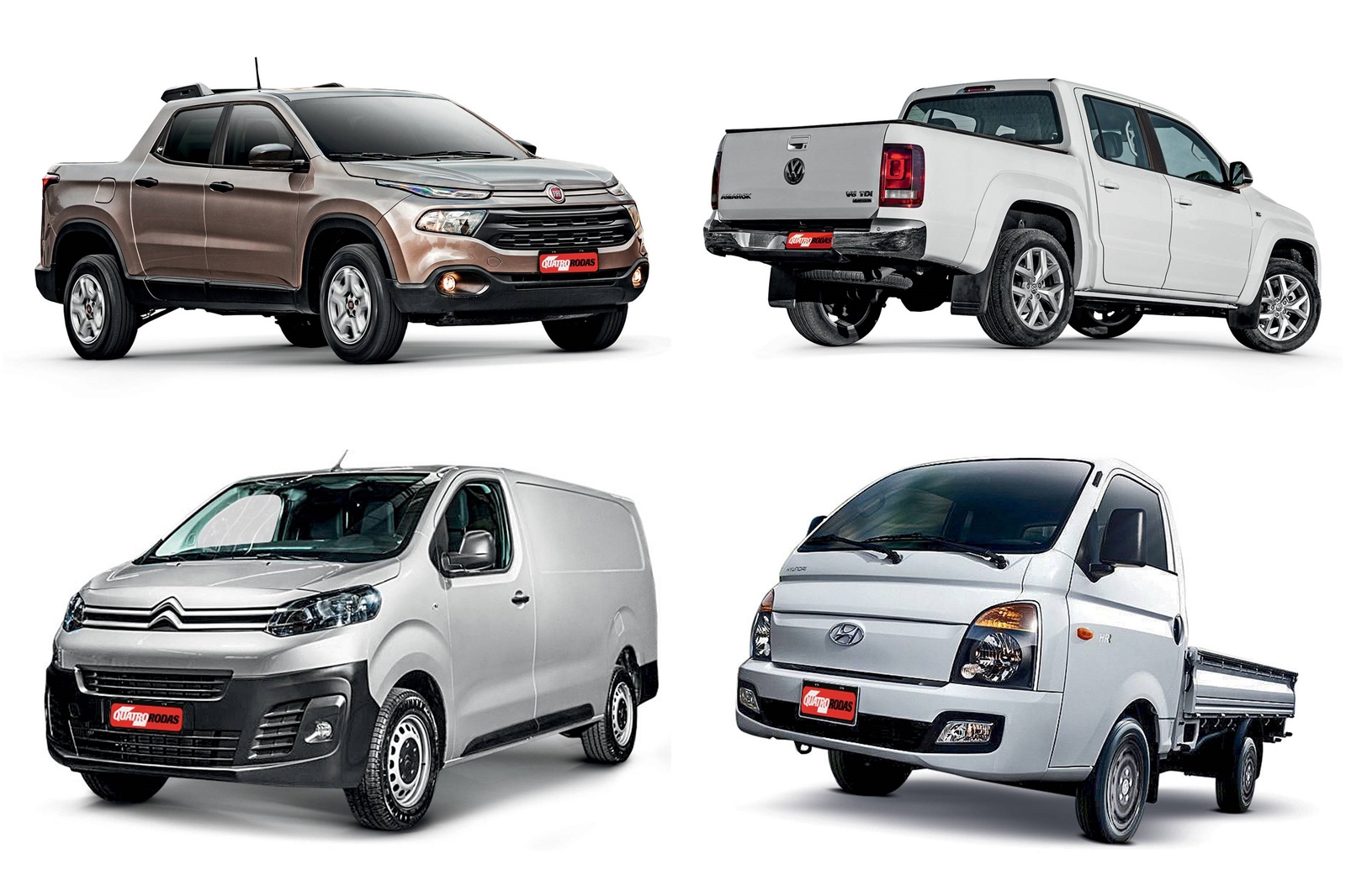 Carros de carga até R$ 100 mil: picapes, furgões e vans