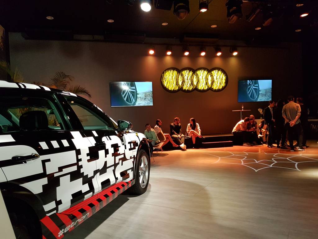 Sala vip da Audi no Salão do Automóvel 2018 Sala vip da Audi no Salão do Automóvel 2018