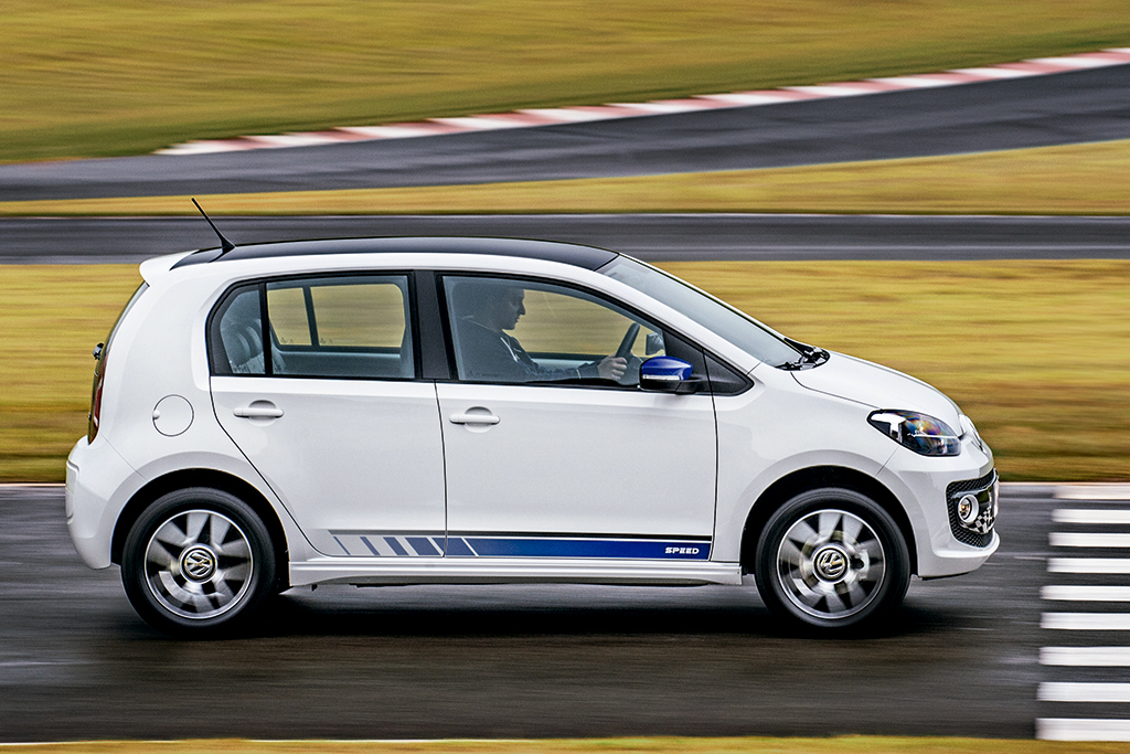 VW Up! A versão Speed Up! vem sempre com o cobiçado motor TSI