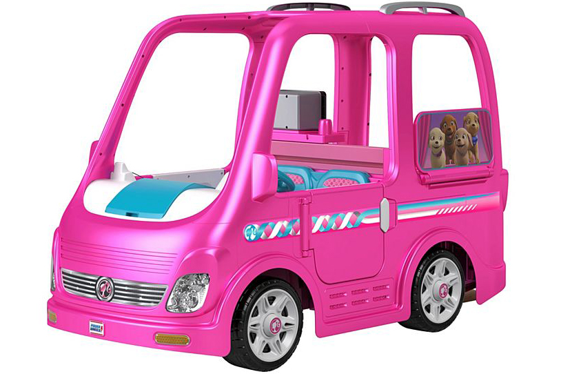 Barbie store play car