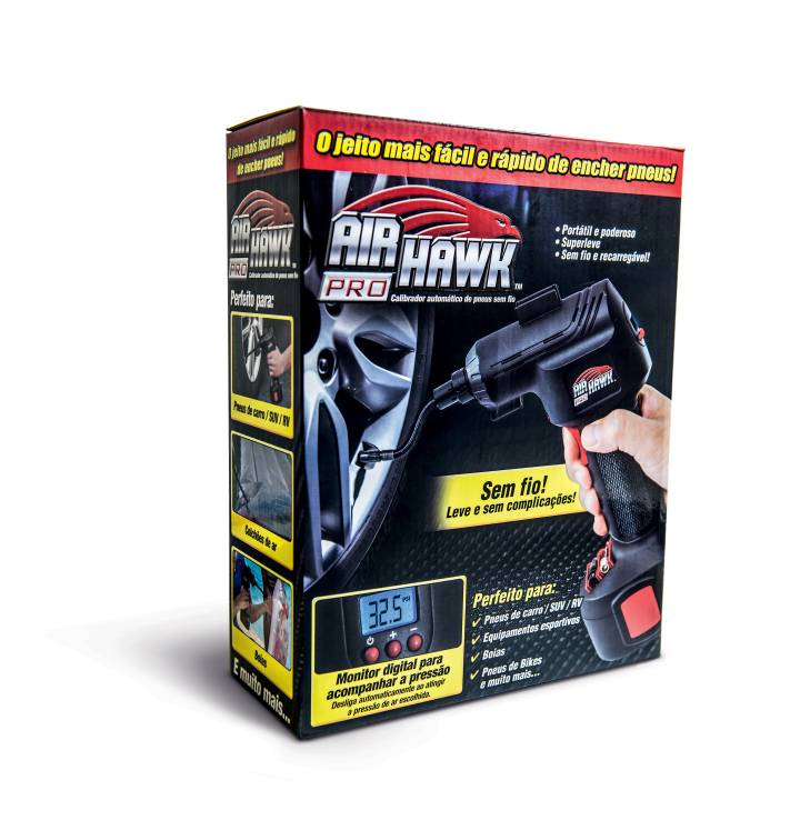 Air Hawk Pro - Automatic cordless tire inflator