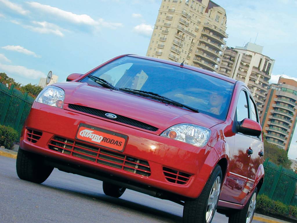 Fiesta 1.0 Supercharger, da Ford, da frota de testes da revista Quatro Rodas. Fiesta 1.0