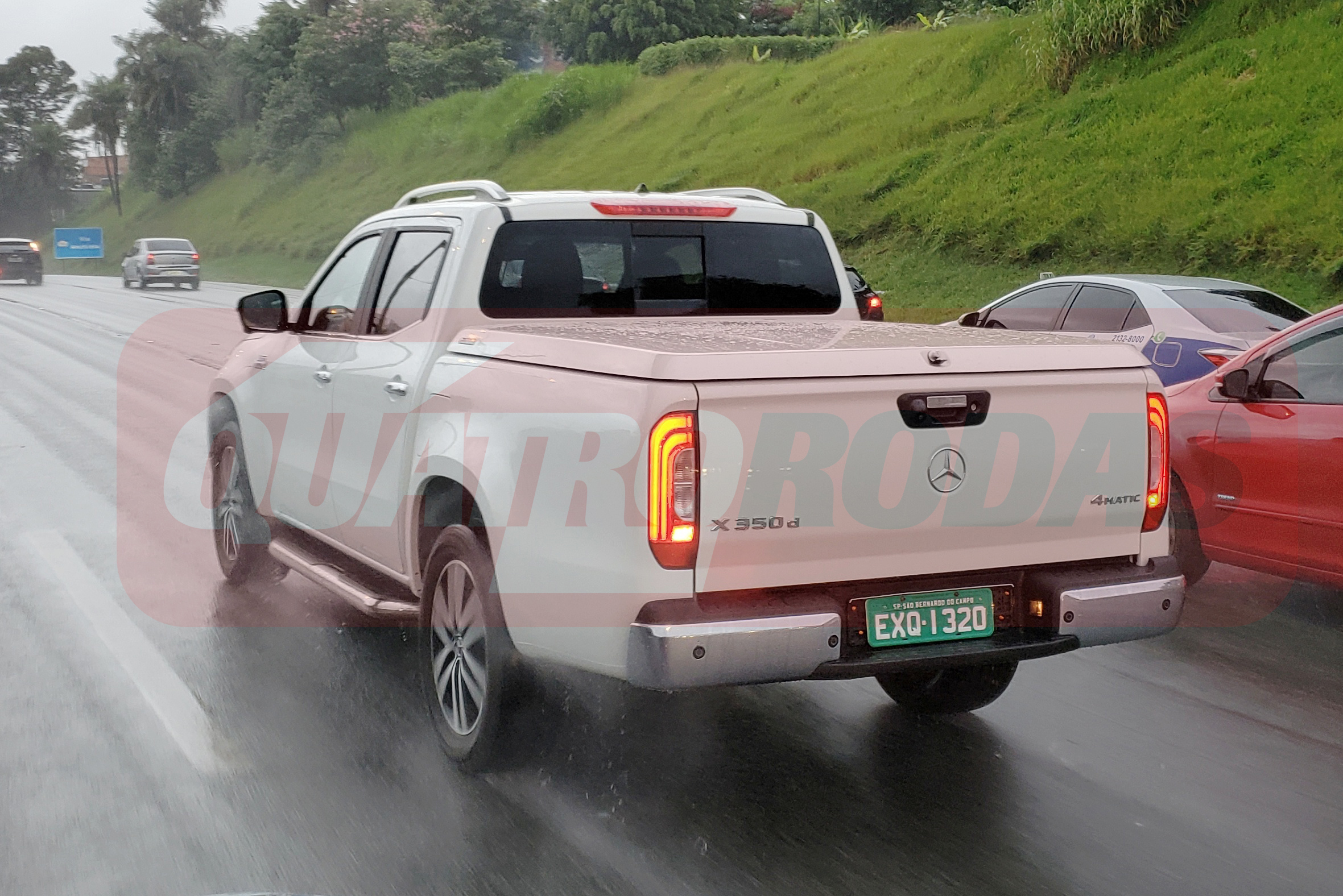 Flagramos a Mercedes Classe X V6, futura picape mais potente do Brasil ...