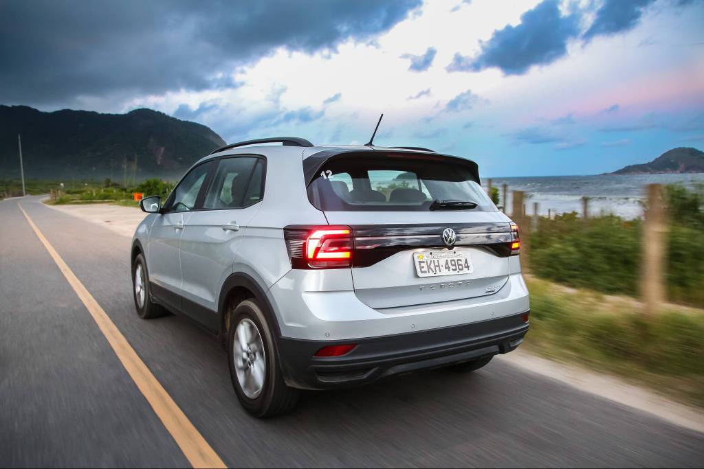 VW T-Cross é o único com painel de instrumentos digital