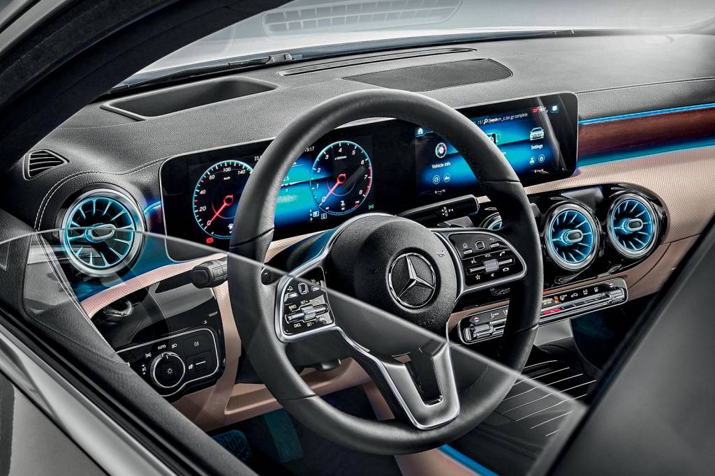 Mercedes Classe A Painel Mercedes Classe A Painel