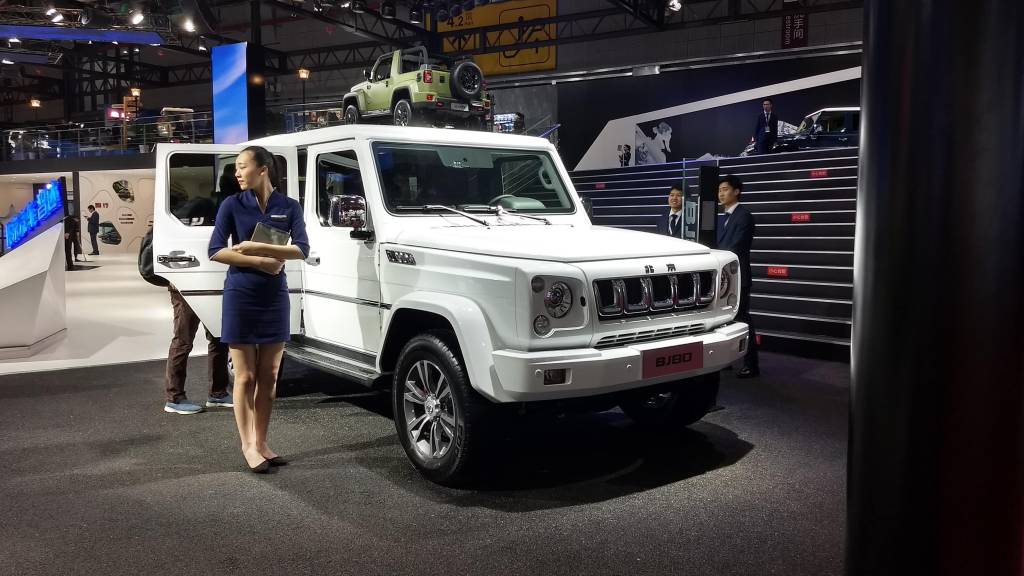 BAIC BJ80 Quer ser sócio de uma marca chinesa de carro? No Salão de Xangai você pode