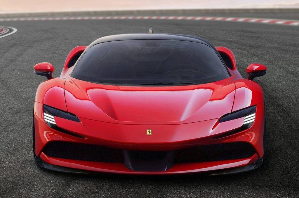Nova Ferrari Sf90 E Hibrida Mas Tem Novidades Ja Usadas Em Populares Quatro Rodas