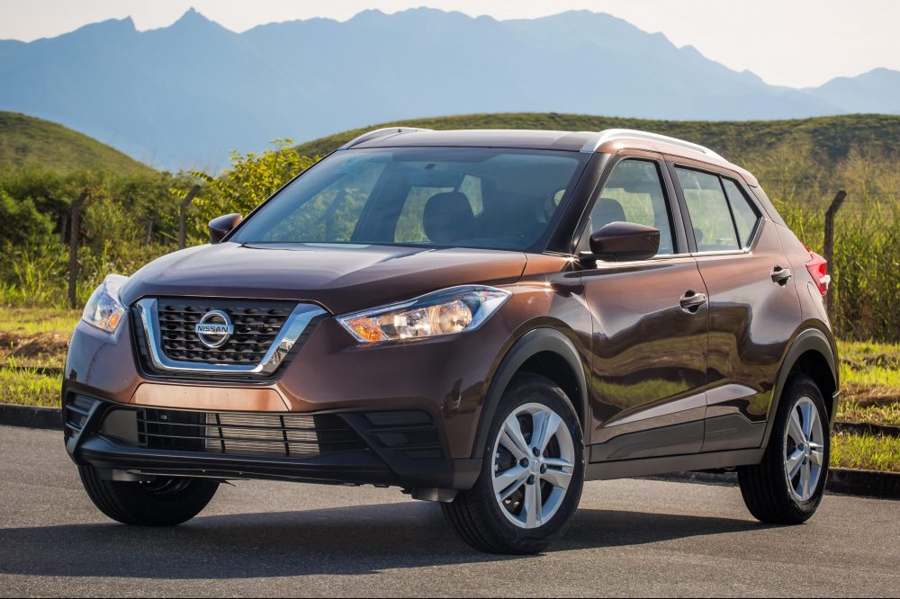 Dianteira do Nissan Kicks 2020