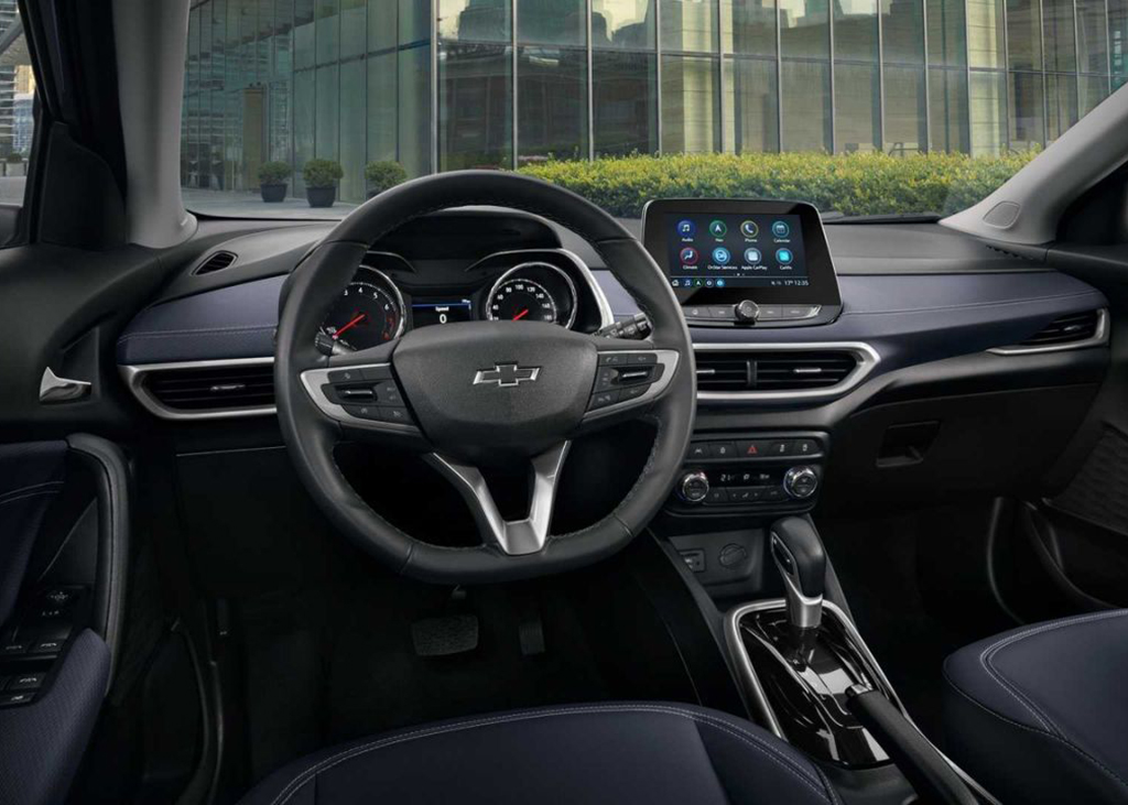El nuevo panel del SUV Chevrolet Tracker hereda mucho del Onix Sedan tracker 2020 brasil El nuevo panel del SUV Chevrolet Tracker hereda mucho del Onix Sedan