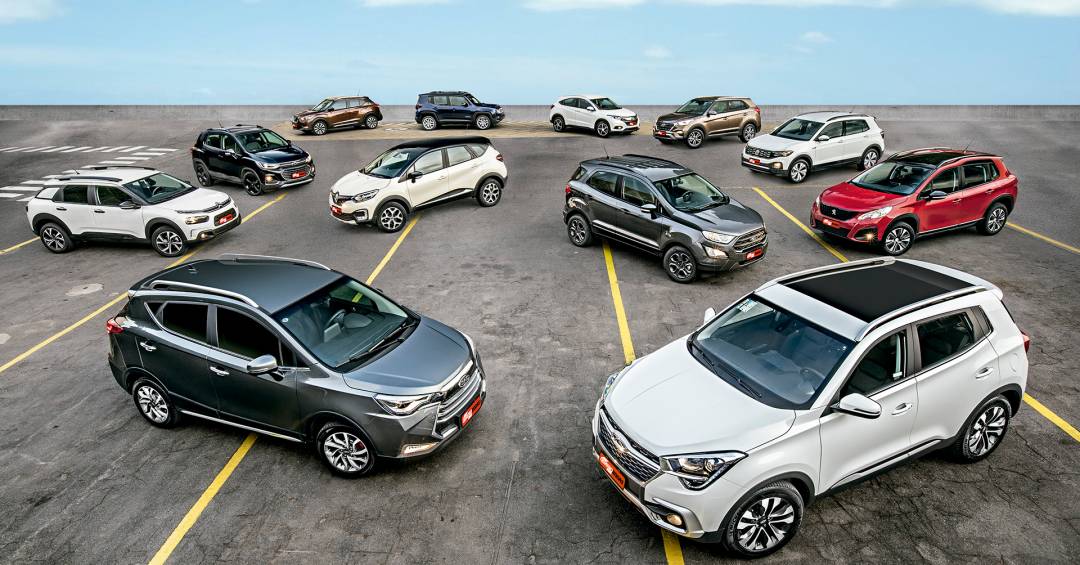 Confira dez SUVs automáticos usados com preço a partir de R$ 55.000