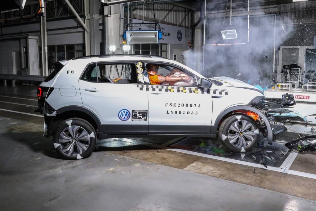 VW T-Cross crash-test VW T-Cross crash-test
