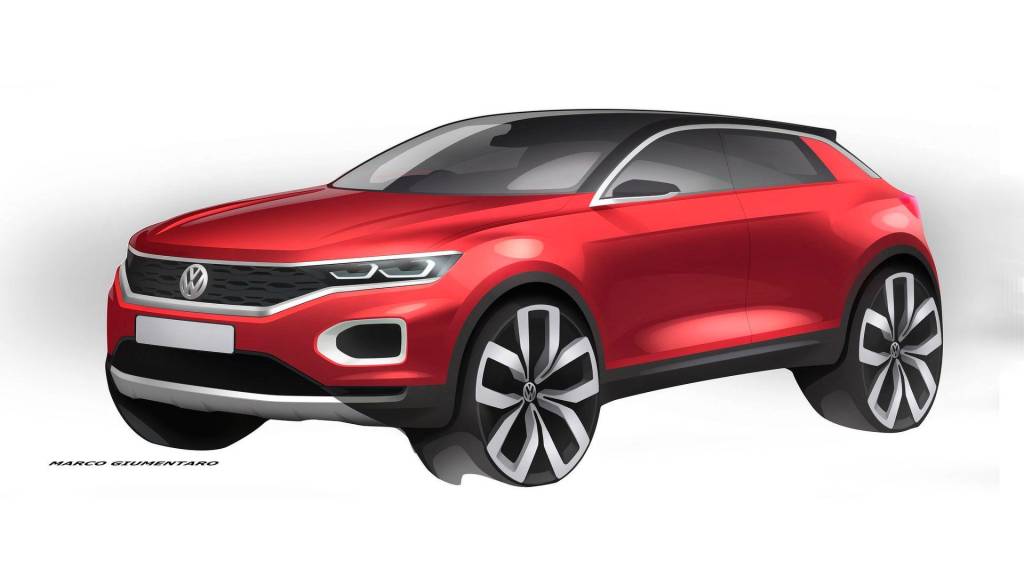 sketch do Volkswagen T-Roc sketch do Volkswagen T-Roc