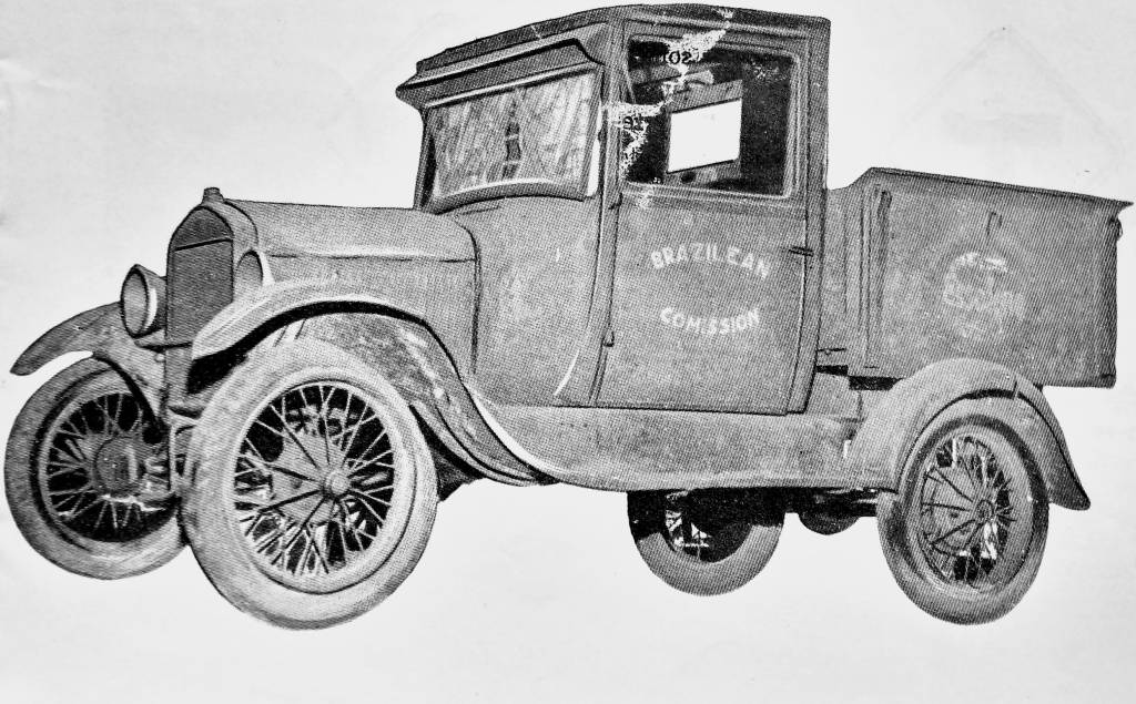 Ford Model T em expedição Brasil-EUA Ford Model T em expedição Brasil-EUA