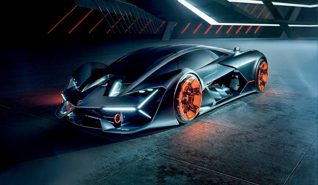 Lamborghini Terzo Millennio, a base da nova geração do Aventador