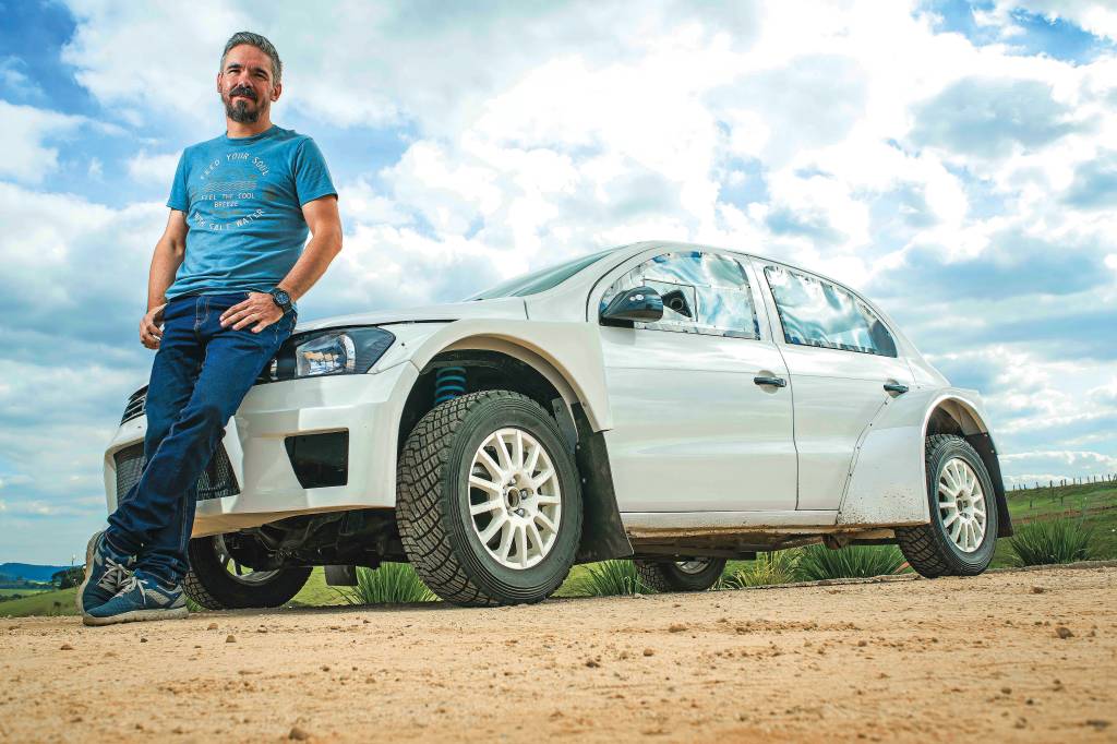 Moises Nivolini e o Gol 4×4 VW Gol 4×4