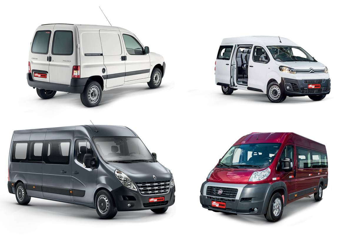 Os diferentes tipos de vans e utilitários de pequeno porte - Divelp