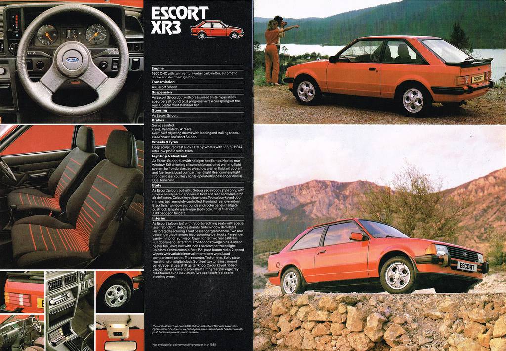 Folder XR3 UK 1980 Folder XR3 UK 1980