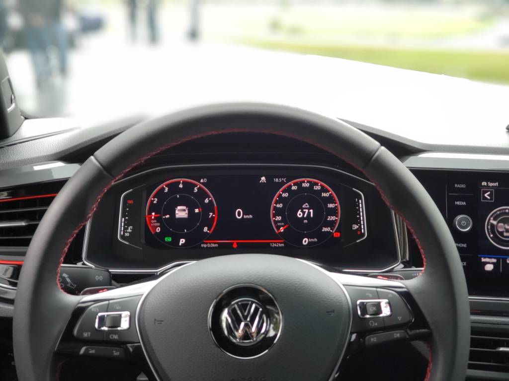 Interior Volkswagen Virtus Polo GTS Interior Volkswagen Virtus Polo GTS