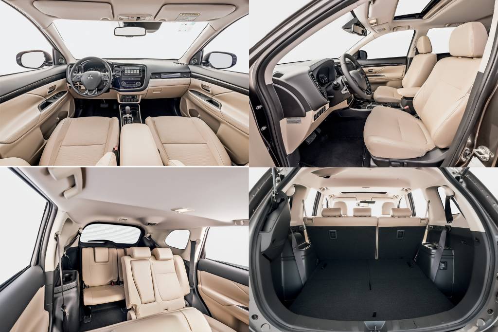 interior Outlander turbodiesel