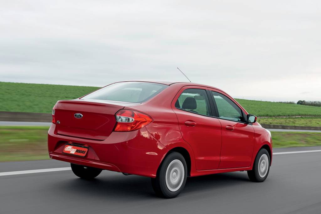 Ka+, da Ford, automóvel testado pela Revista Quatro Rodas. Ka+, da Ford, automóvel testado pela Revista Quatro Rodas.