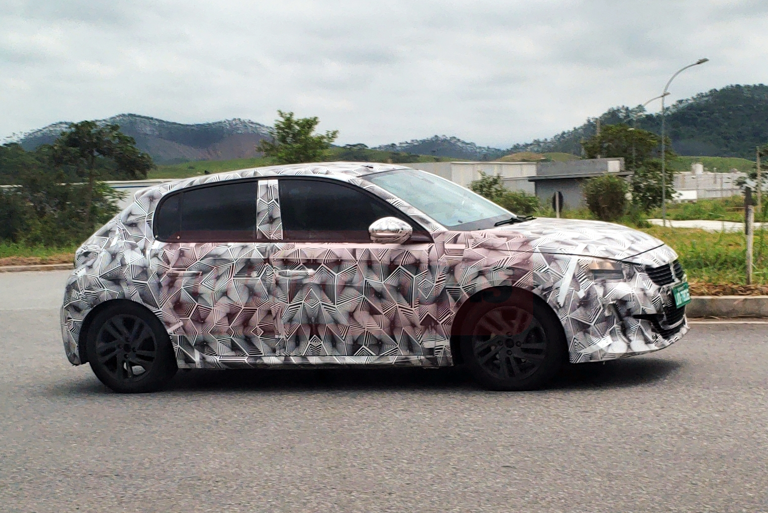 Flagra Peugeot 208 2020 (4)
