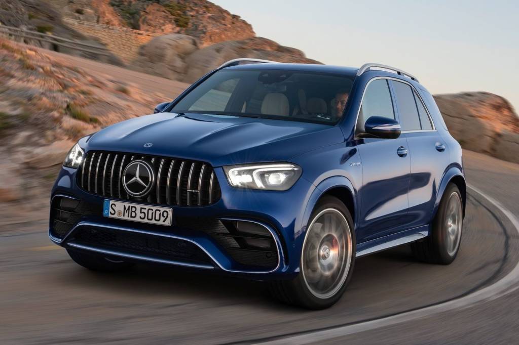 Mercedes-AMG GLE 63 Dianteira Movimento Mercedes-AMG GLE 63 Dianteira Movimento