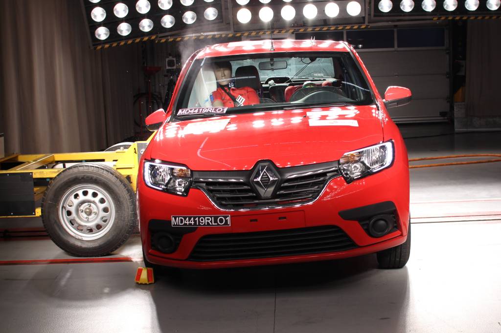 Renault Sandero no Latin NCAP Renault Sandero no Latin NCAP