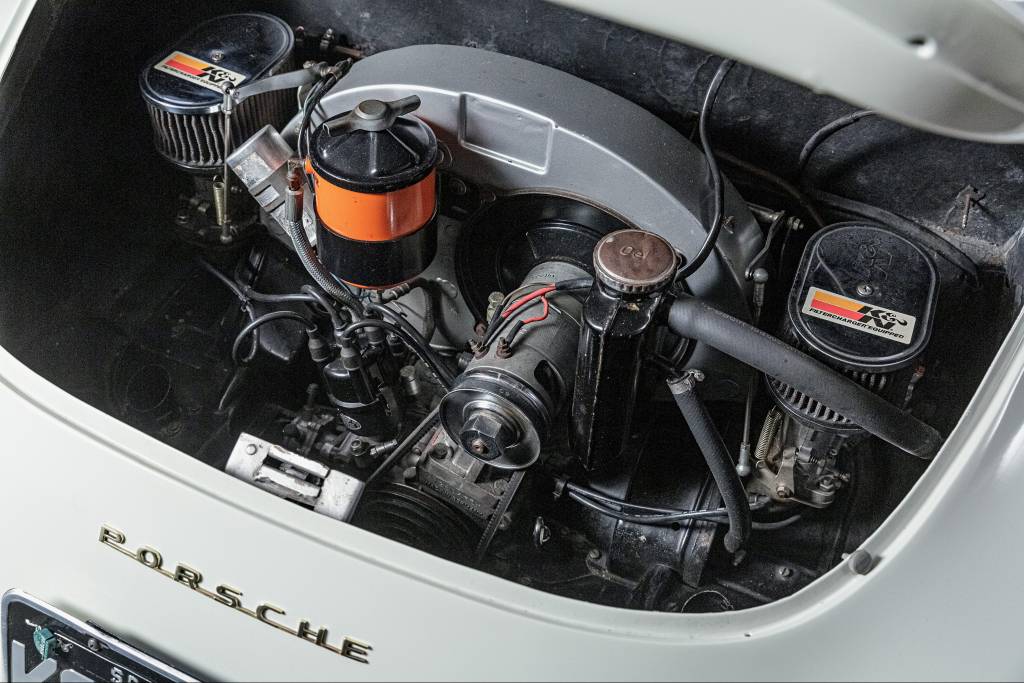 Porsche 356 tinha muito do VW Fusca