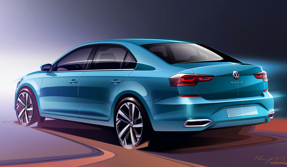 Volkswagen polo 2020 тюнинг